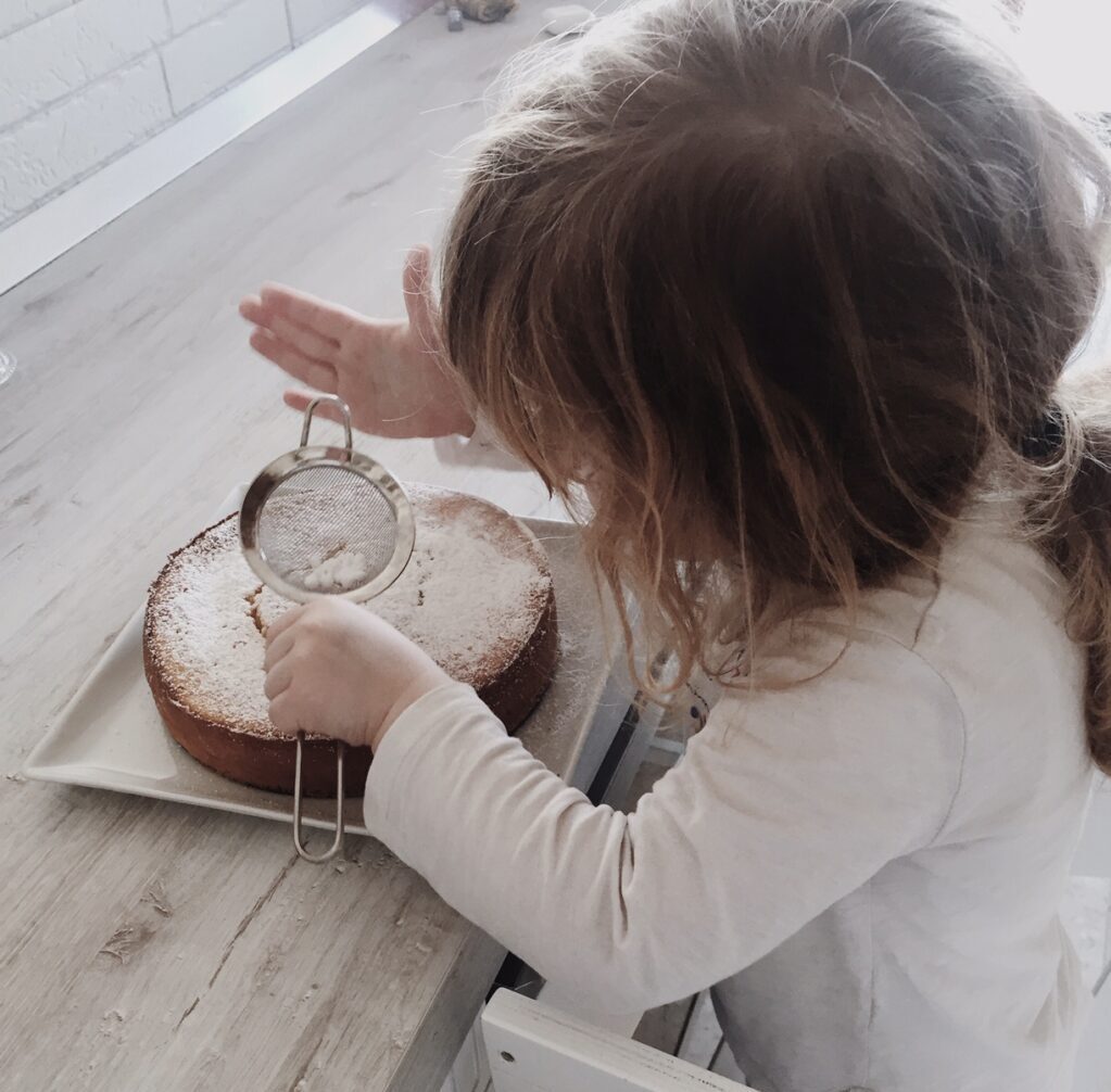 torta al latte caldo